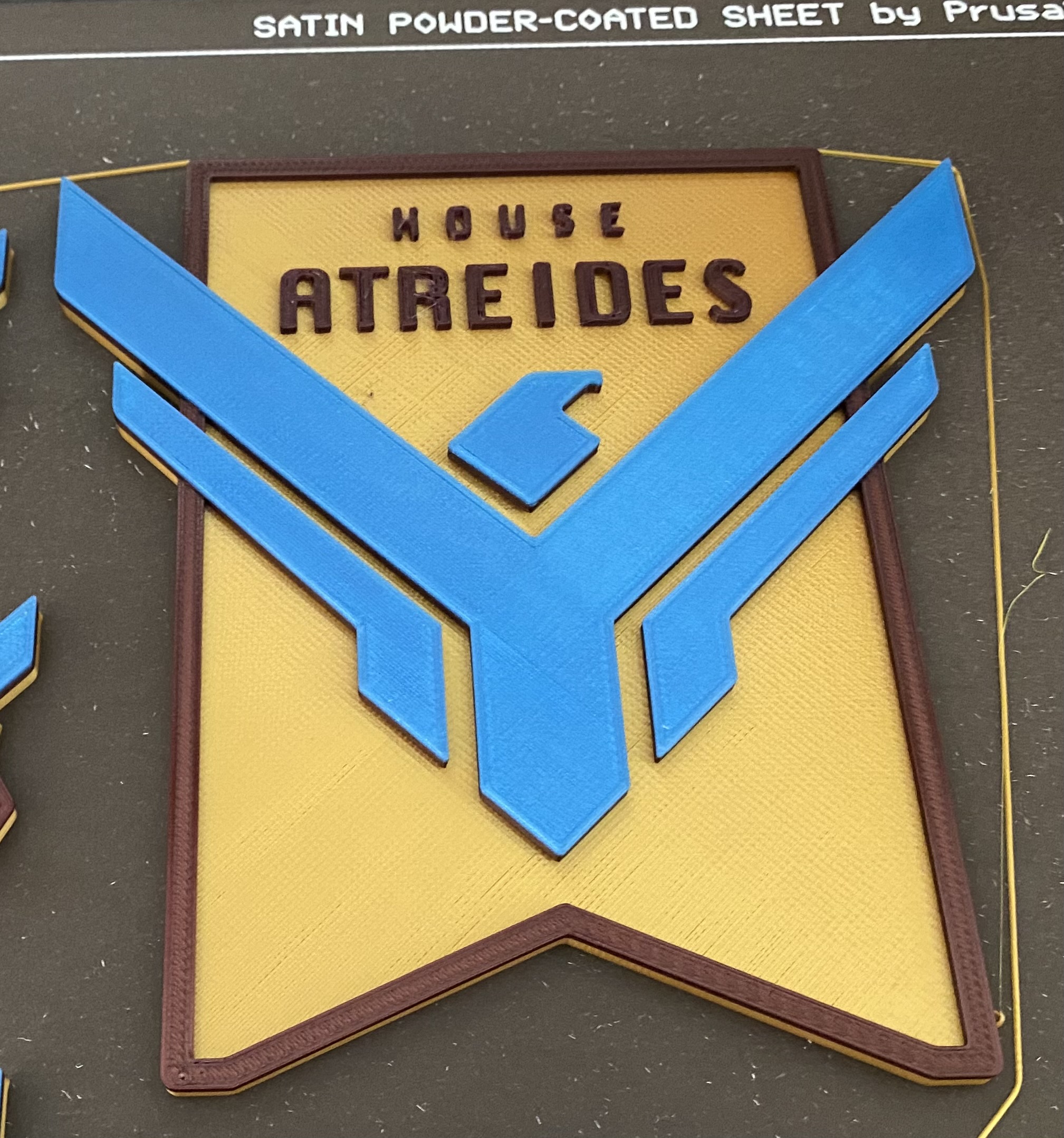 Large Crest of House Atreides by Bergi X Download free STL model