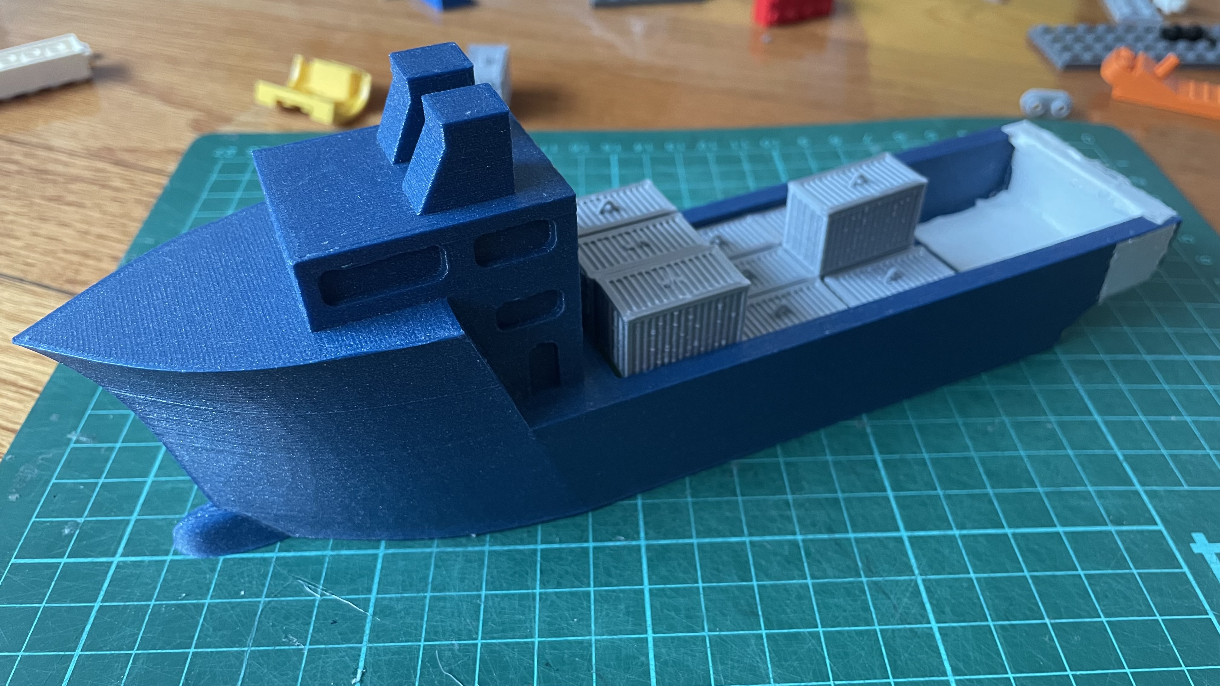 Offshore tugboat cargo by p8modeller download free stl model