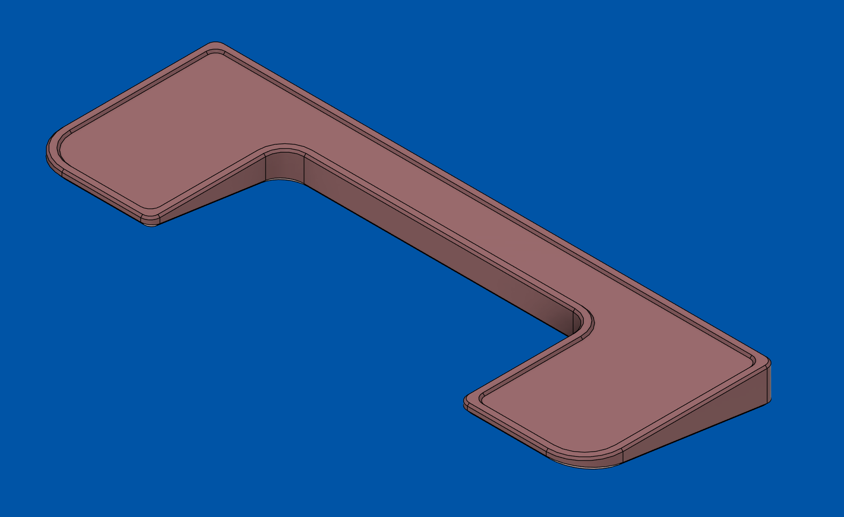 HHKB Wrist Rest by Extra Fox Download free STL model