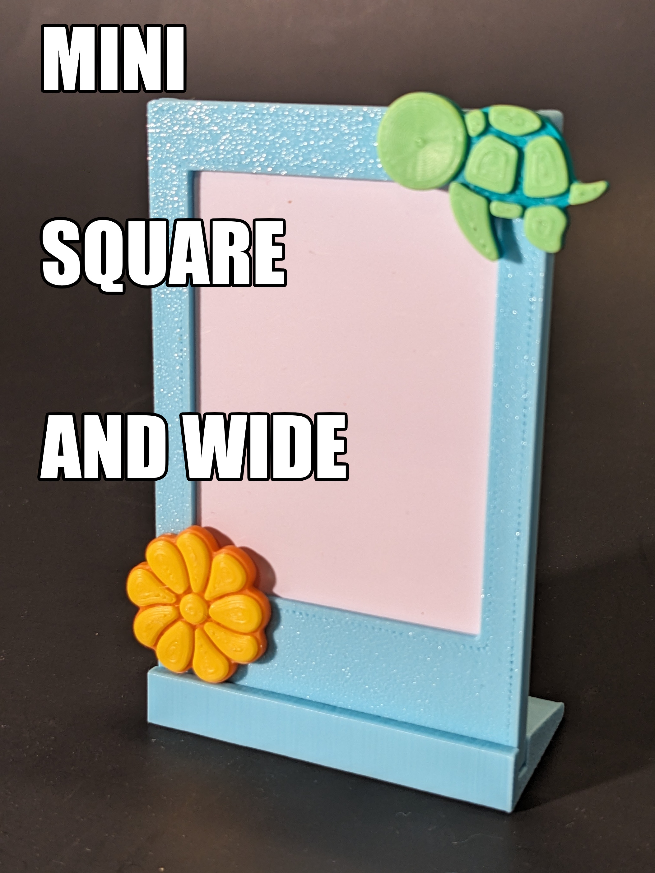 Instant Camera Picture Frames - Instax Mini, Square, and Wide