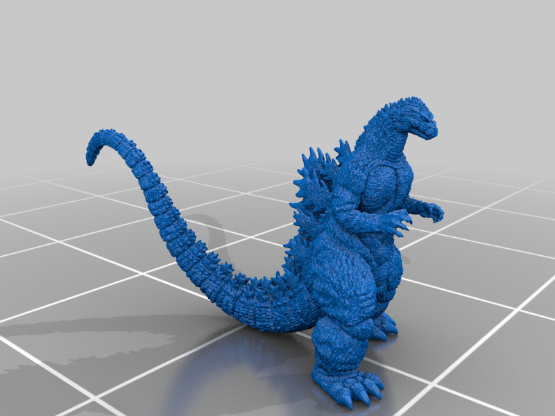 godzilla by john doe | Download free STL model | Printables.com