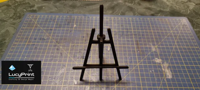 Easel for HueForge pictures