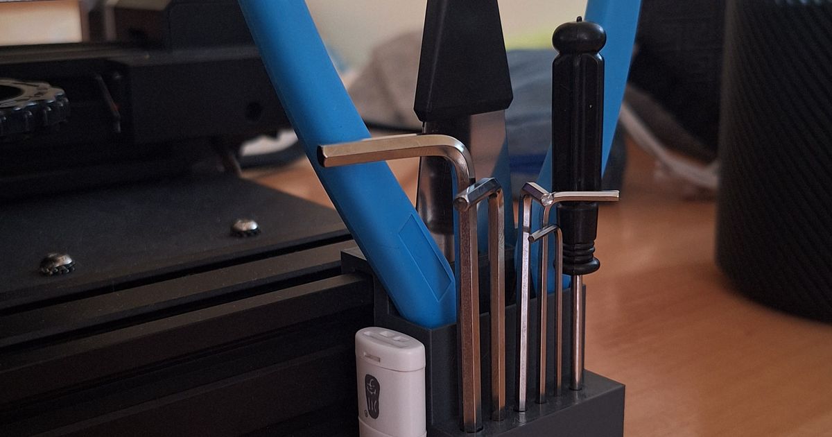 Ender 3 V2 Neo Tool Holder By Snty_181 | Download Free STL Model ...