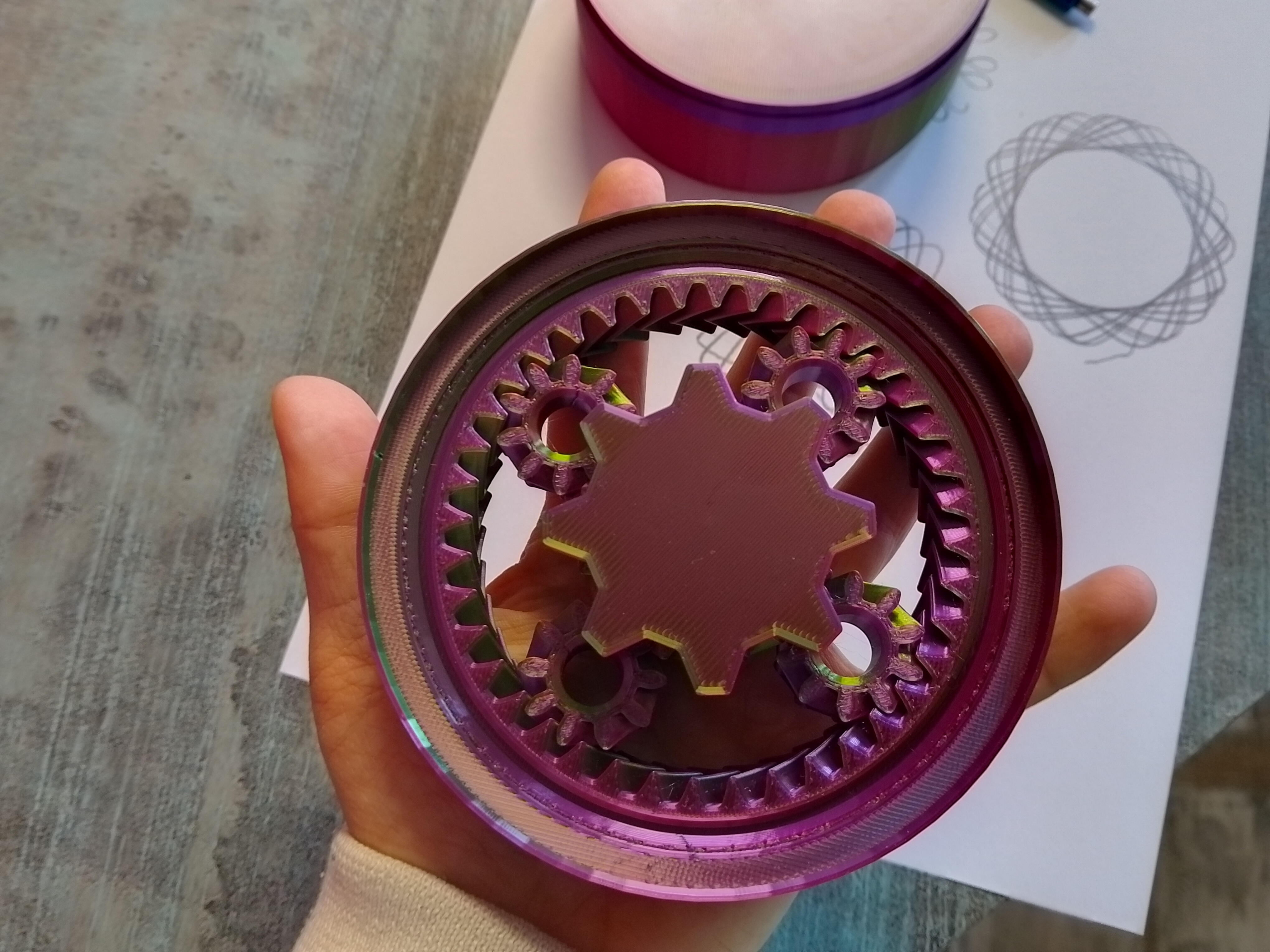 Miniatura 8 do modelo 3D Box for Spirograph