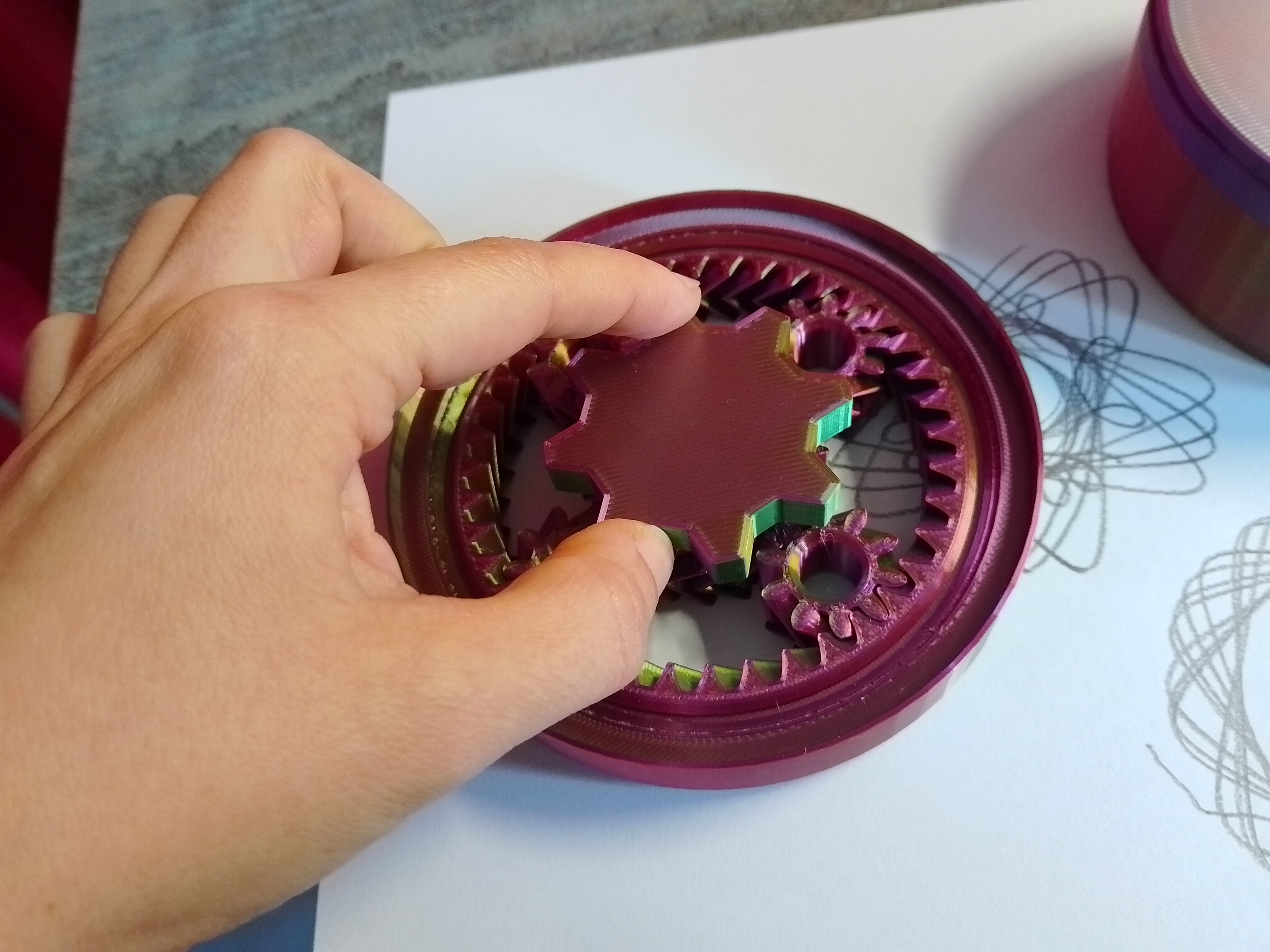 Miniatura 11 do modelo 3D Box for Spirograph
