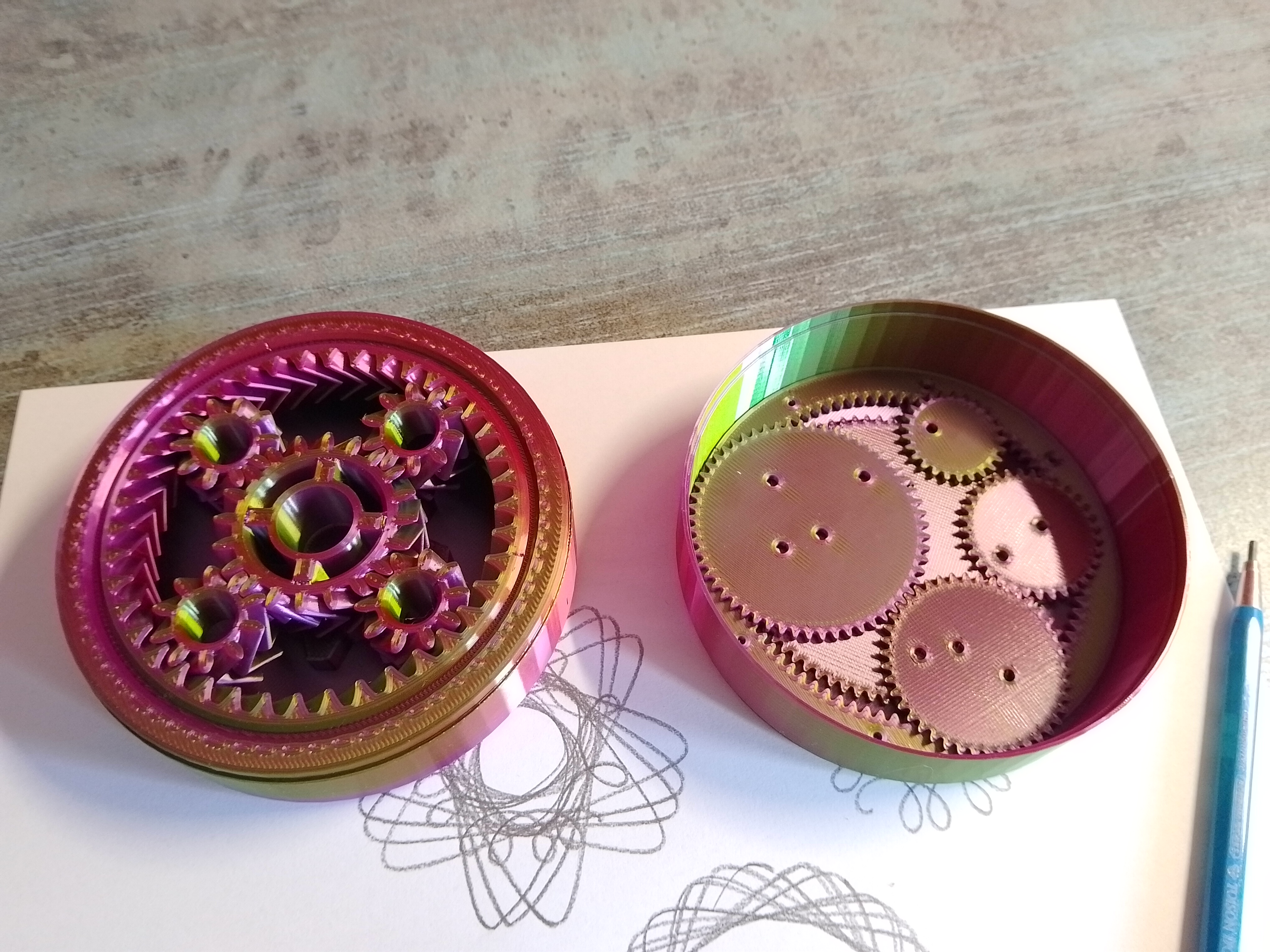 Miniatura 14 do modelo 3D Box for Spirograph