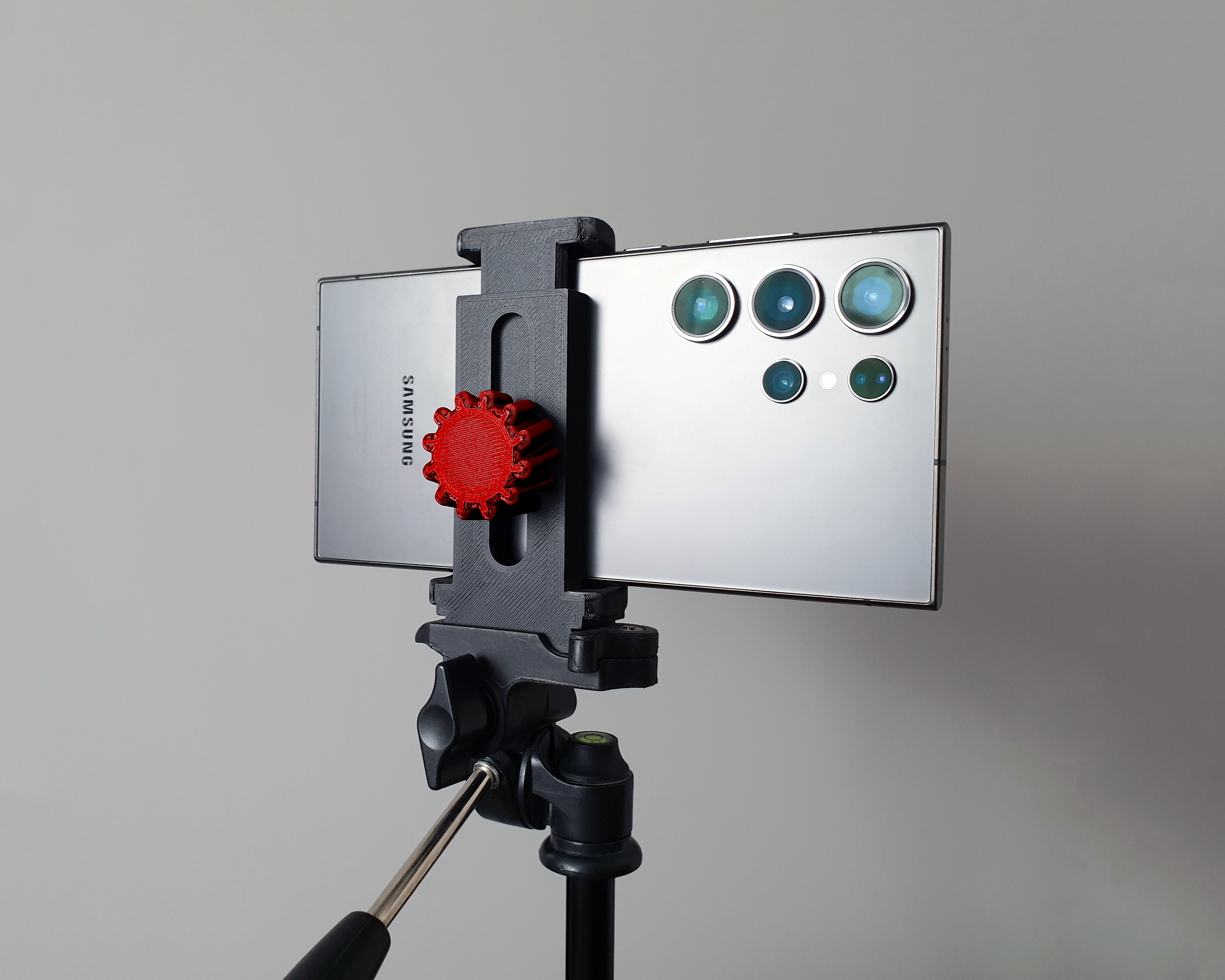 Phone holder for tripod Rollei
