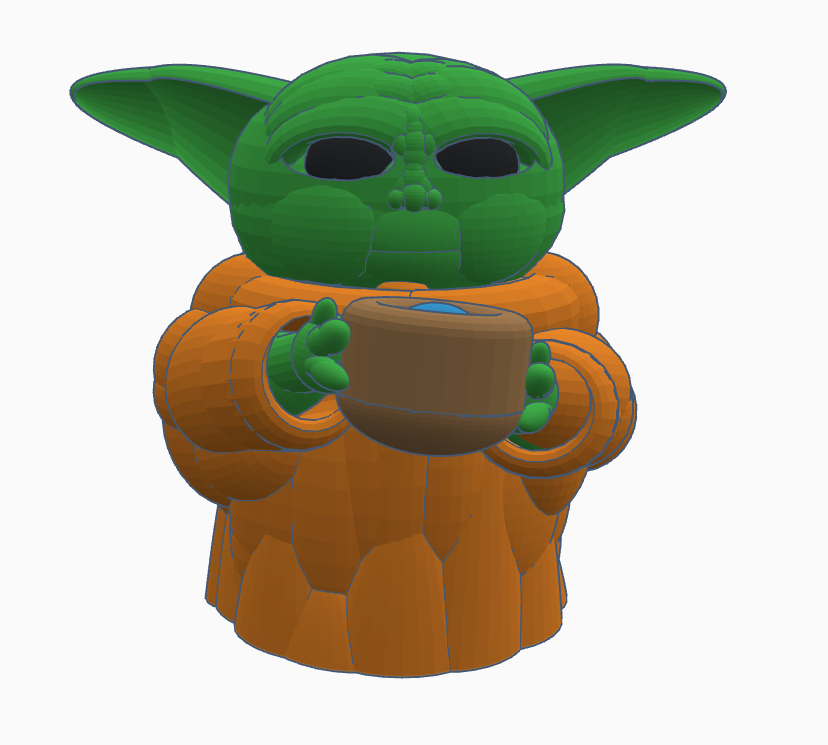 Grogu / baby yoda by Asier Fernández | Download free STL model ...