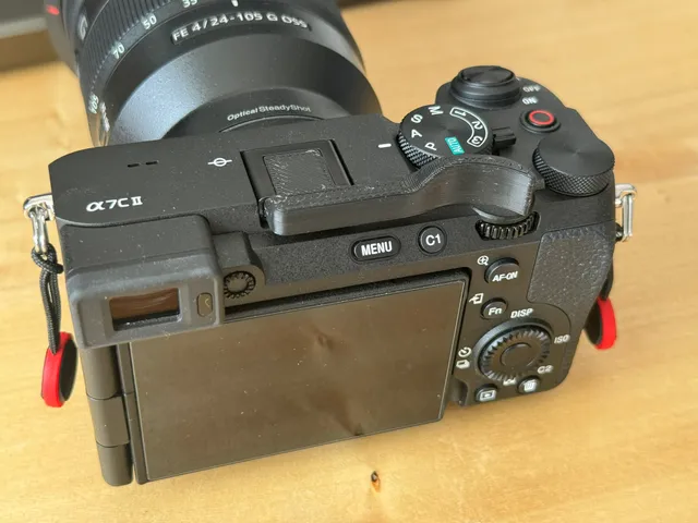 Sony Alpha 7c ii thumb grip