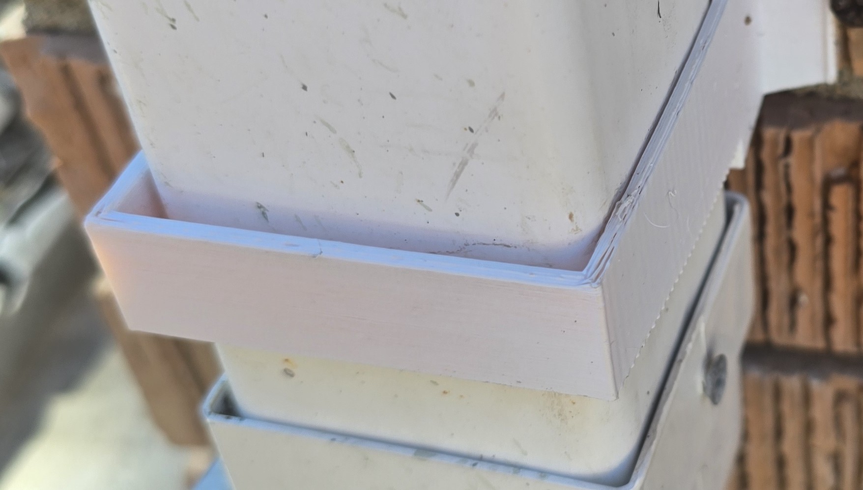Gutter downspout clip
