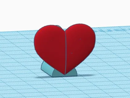 Photo Heart Stand (peg)