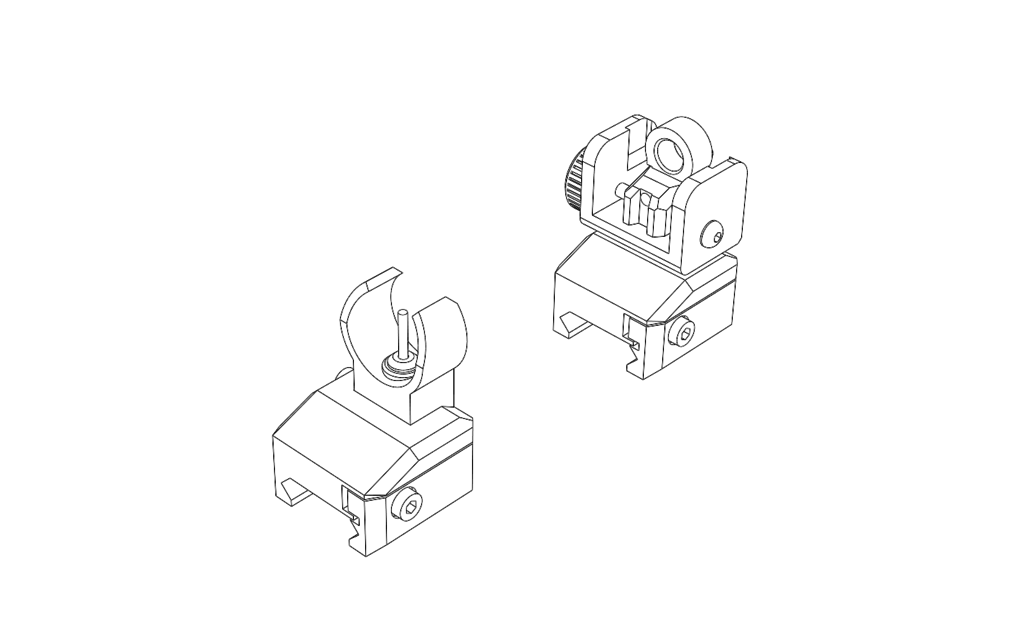 Quick Point Sights （Folding）
