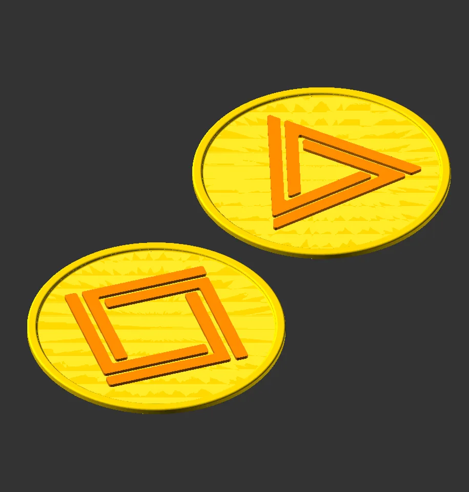 Flip Coin Squid Game by Jack | Download free STL model | Printables.com