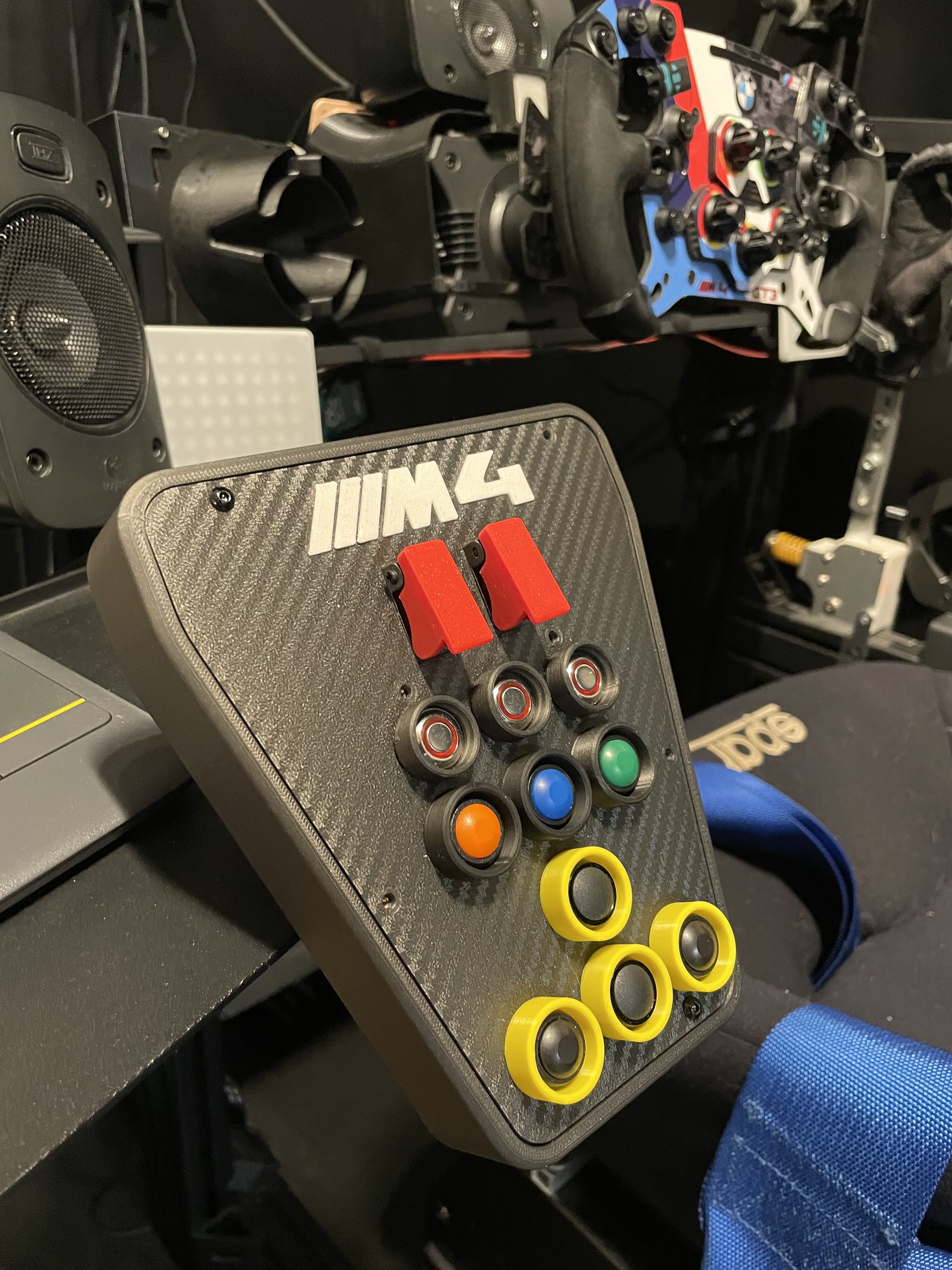Button Box Face BMW M4 GT3