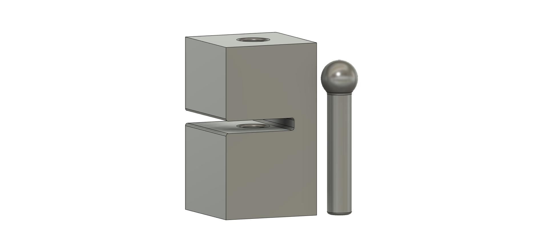 Balcony door Lock by Damke Download free STL model