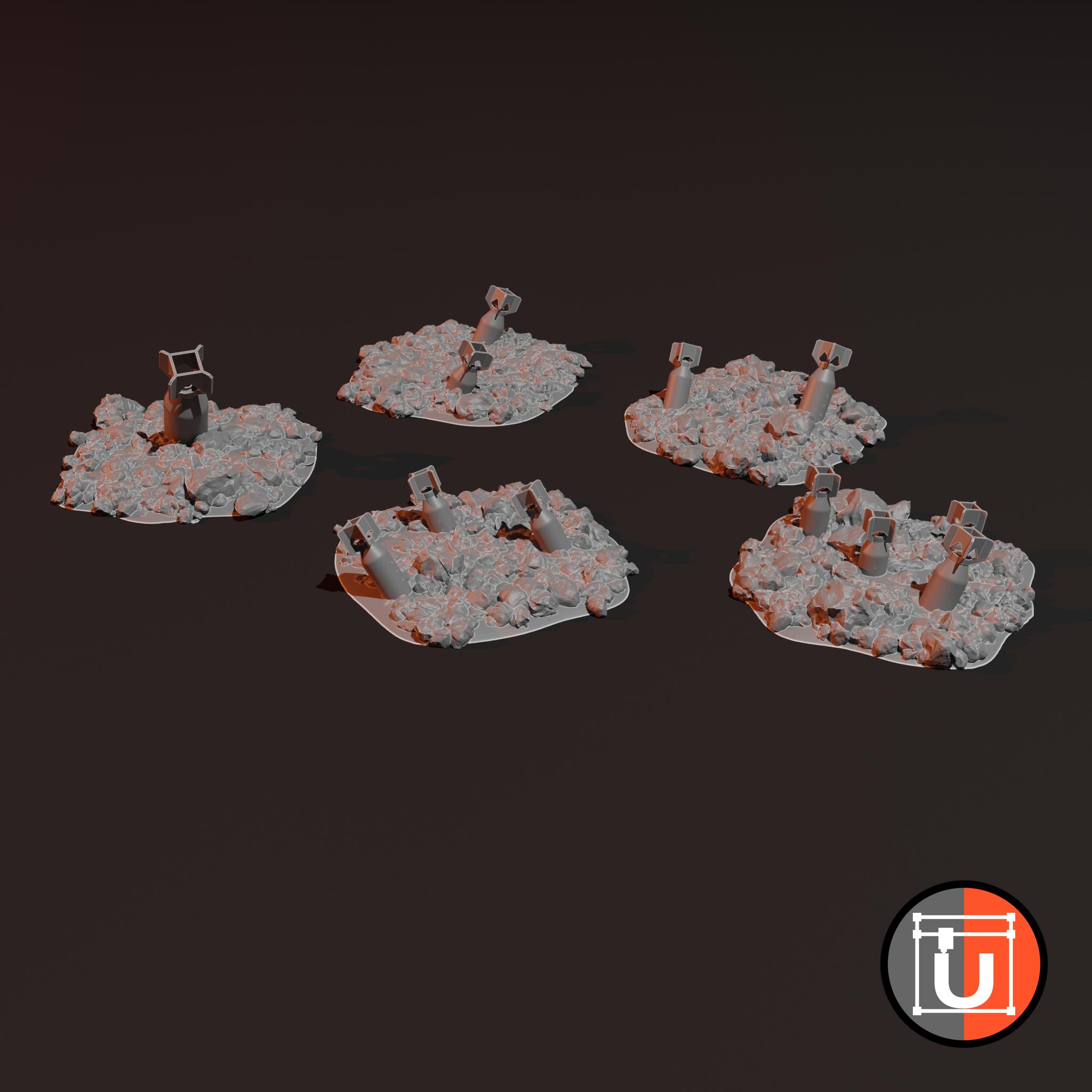 Dangerous Terrain - Bombs