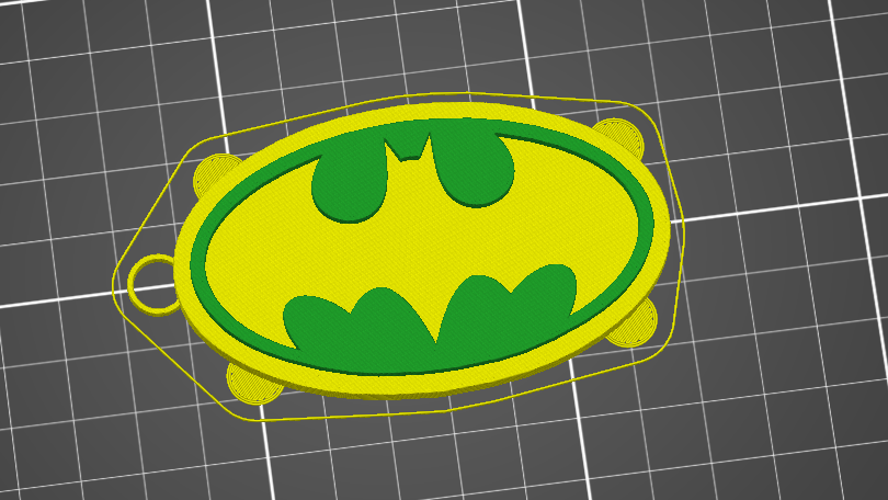 Batman Keyring