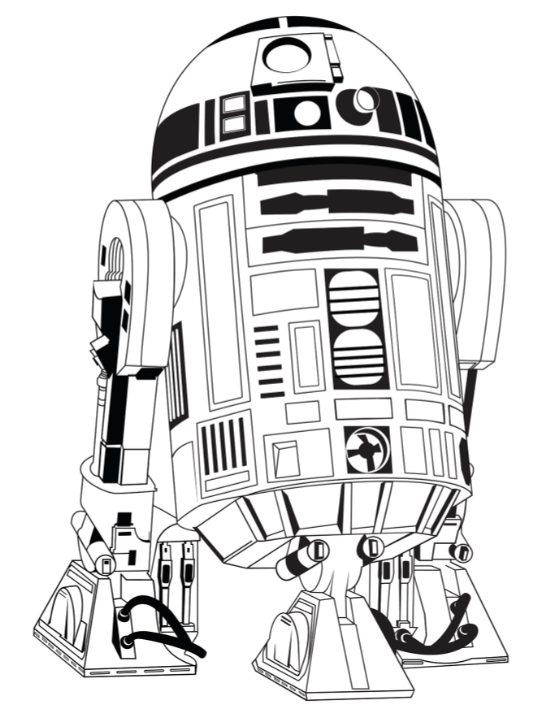 R2D2 - Hueforge