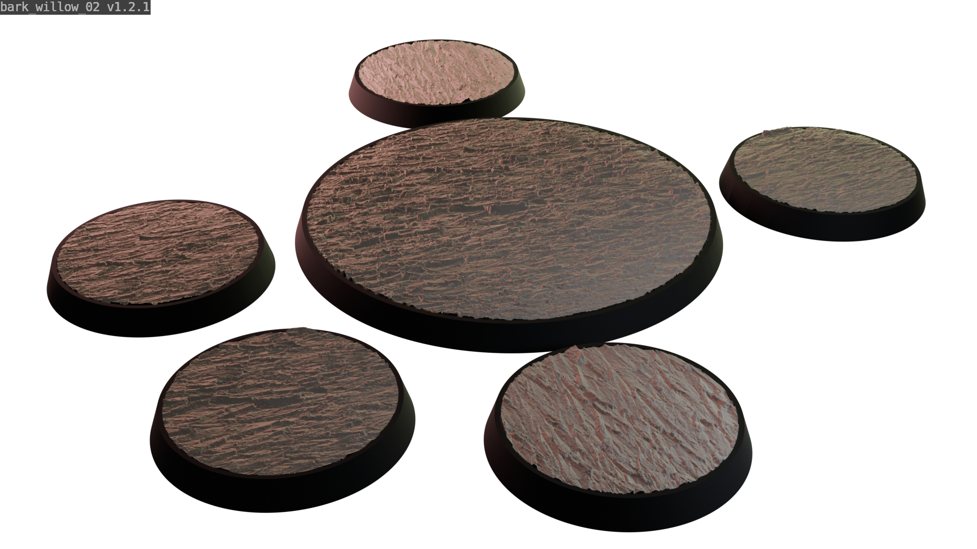 Miniature bases: Bark Willow 02