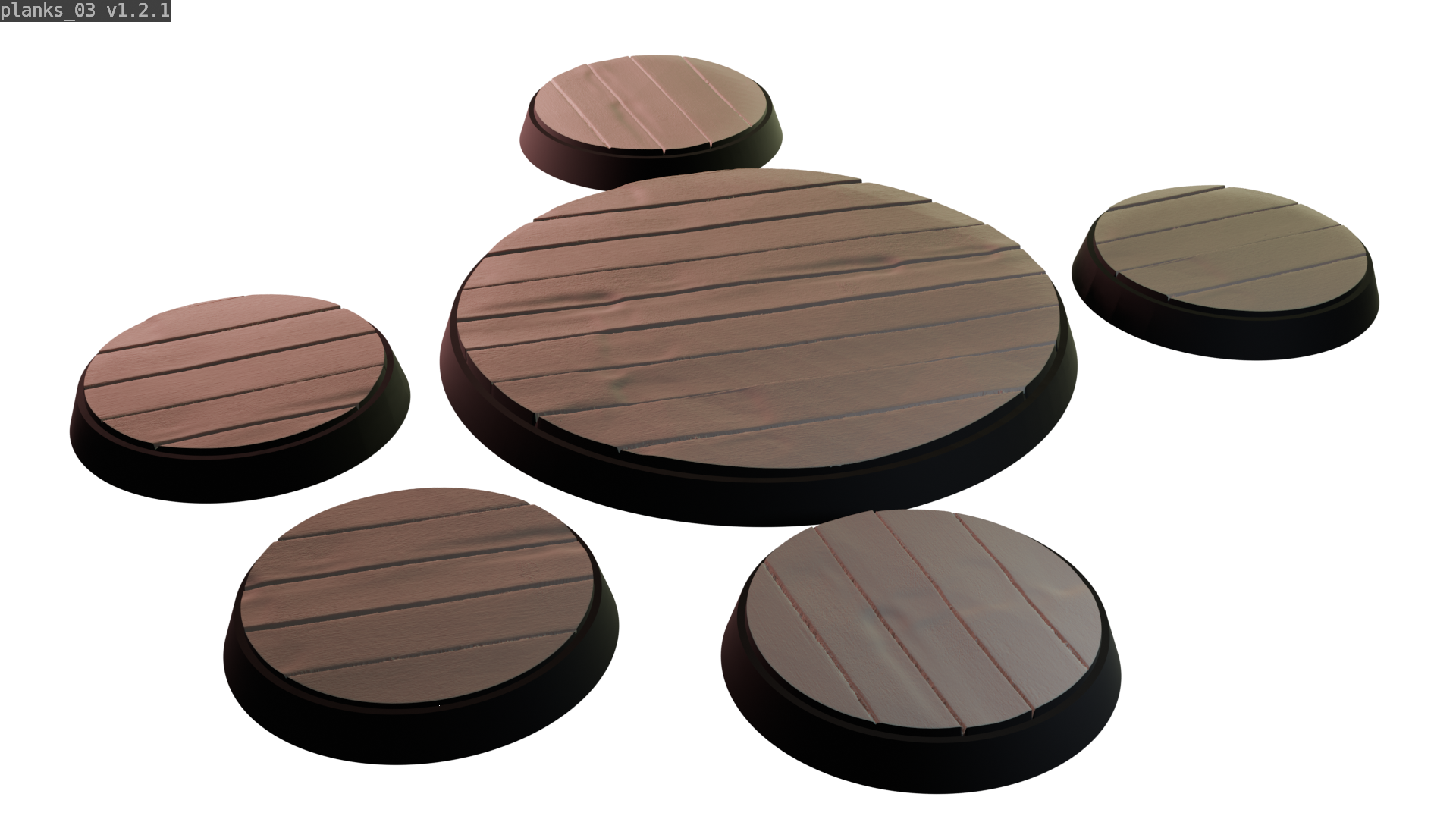 Miniature bases: Planks 03