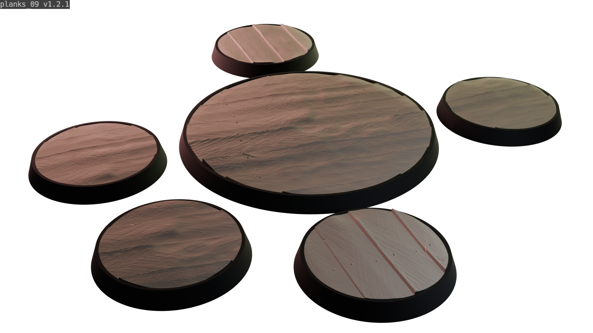 Miniature bases: Planks 09