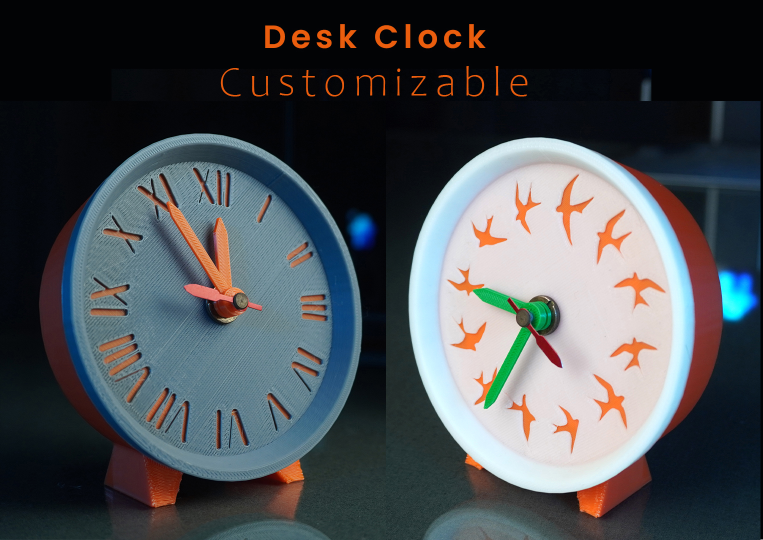Customizable Desk Clock