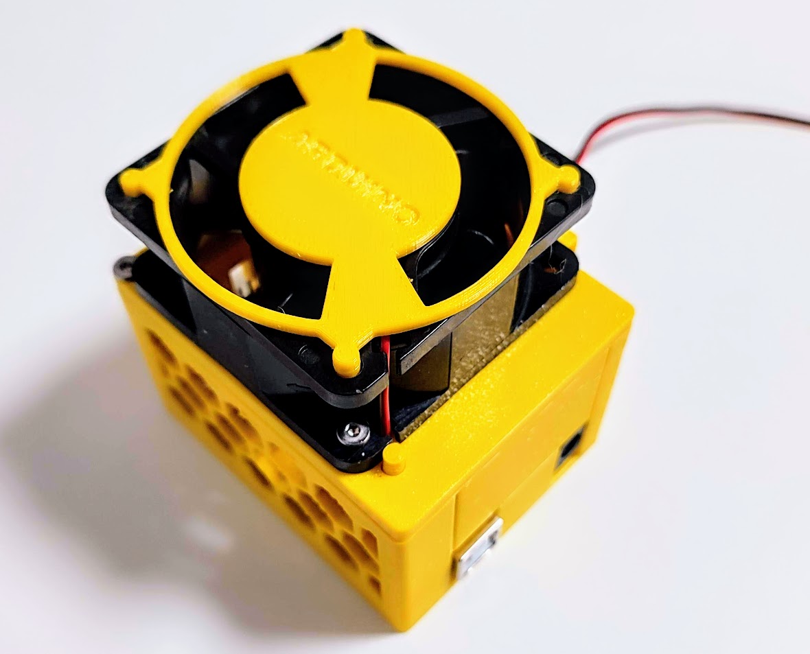 Arduino Uno R3 + CNC shield housing case + Fan 50x50 cover by Marcin ...