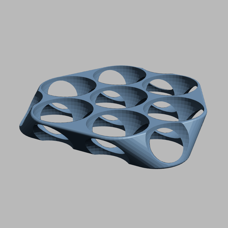 Kugelpackung Coaster