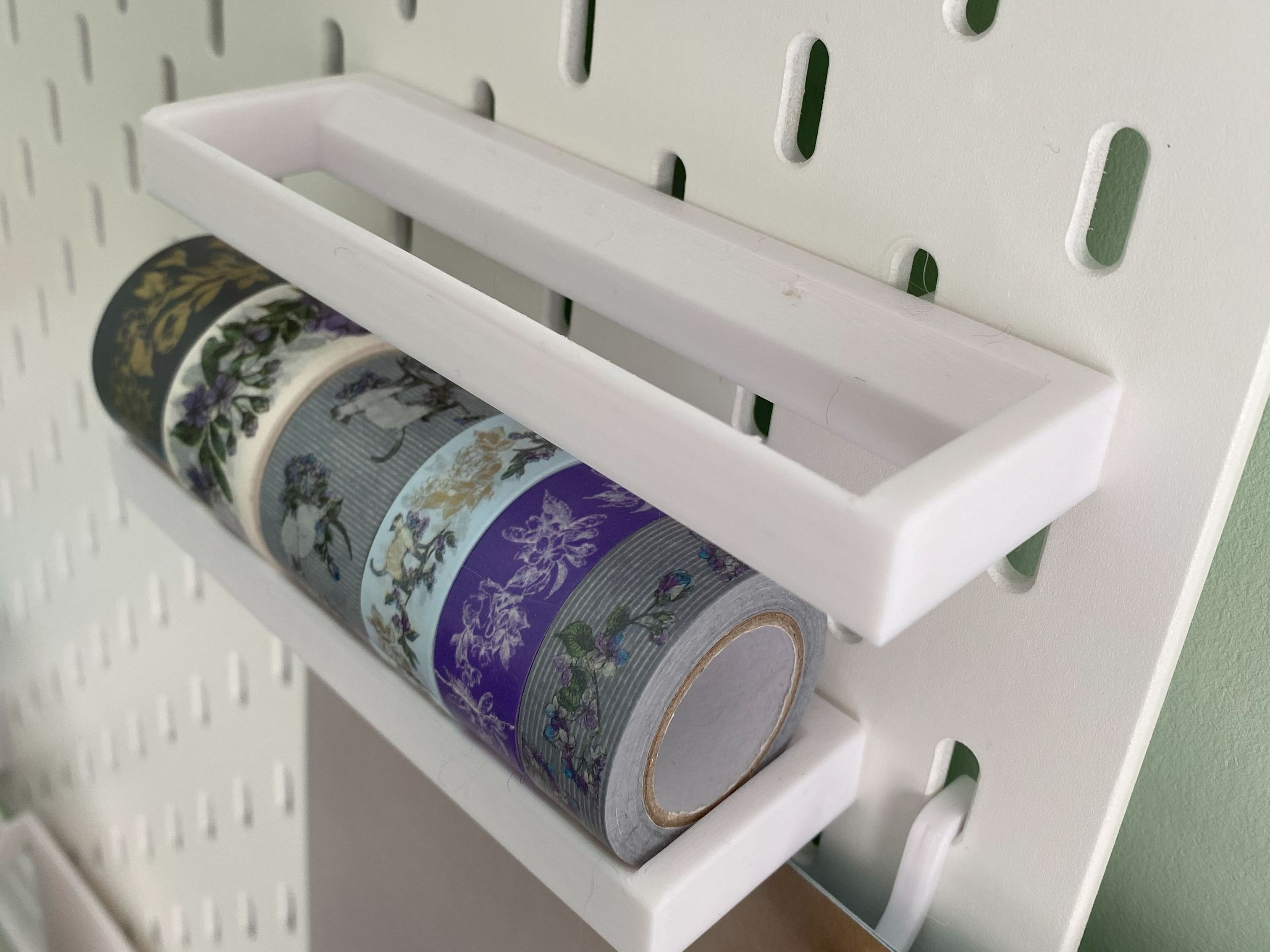Skadis Washi Tape Shelf 3D model thumbnail