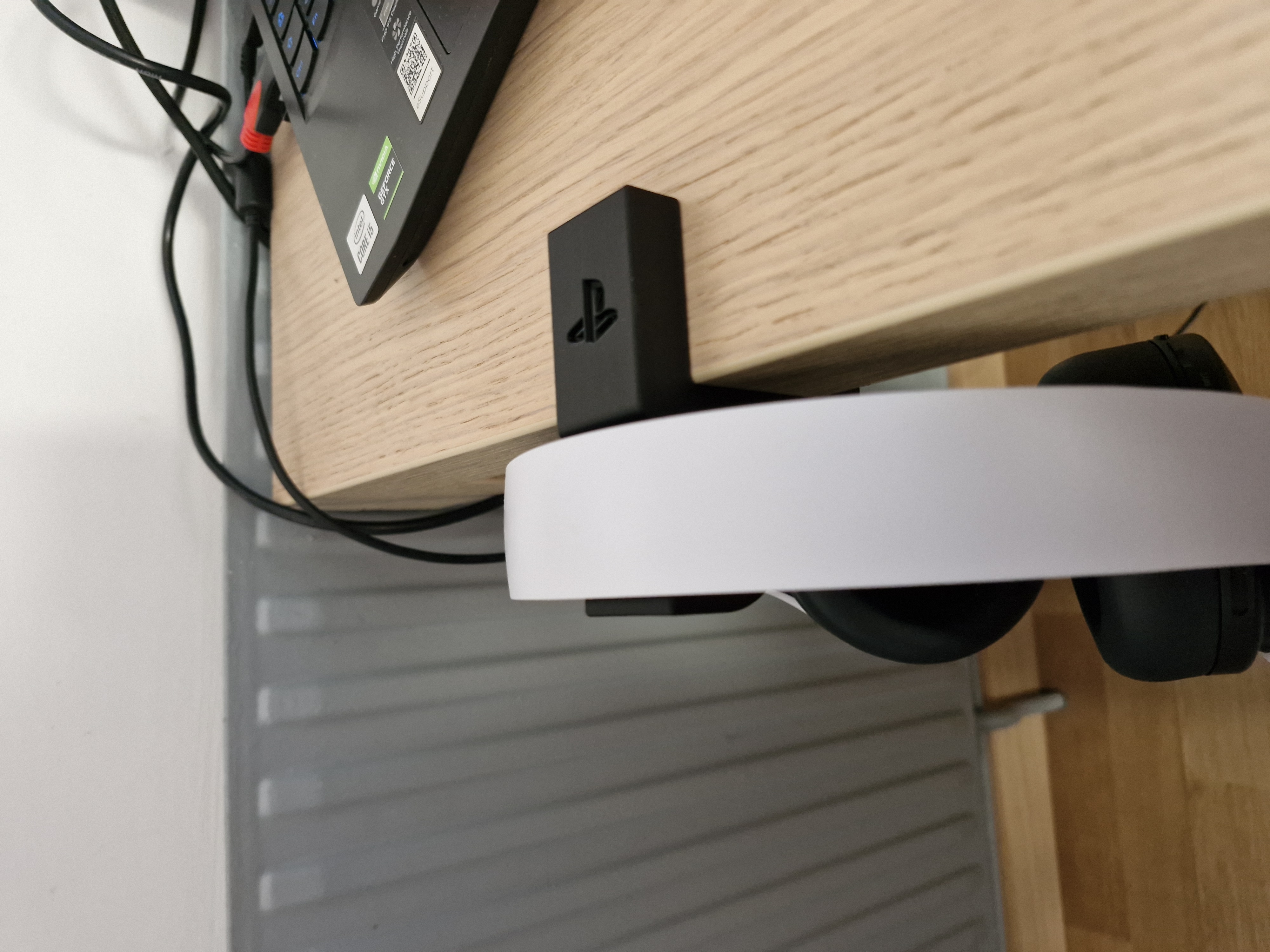 Support casque PS5 pour bureau