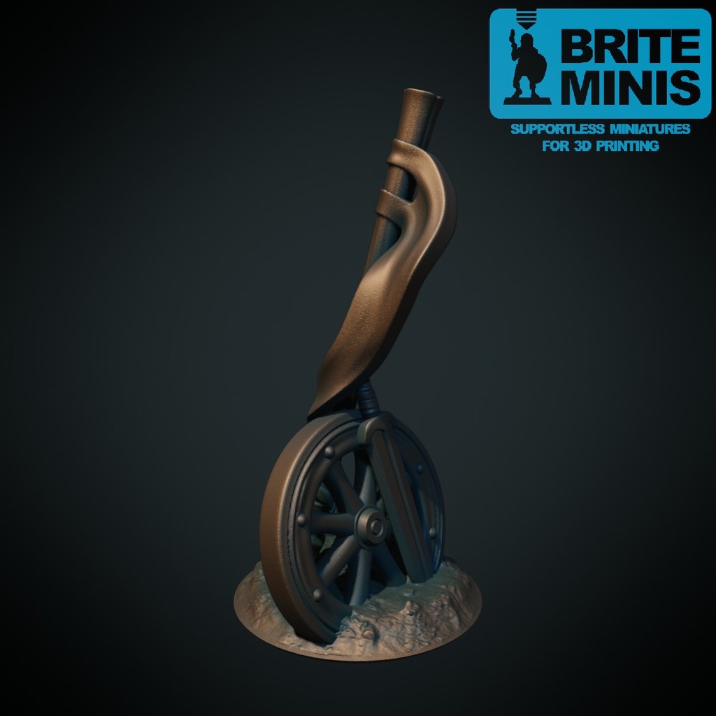 Flag objective marker 28mm (Supportless, FDM-friendly)