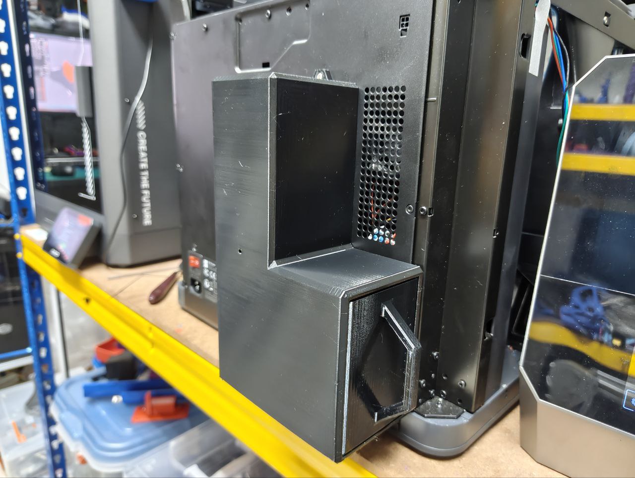 Bambulab P1P Purge Bin Drawer
