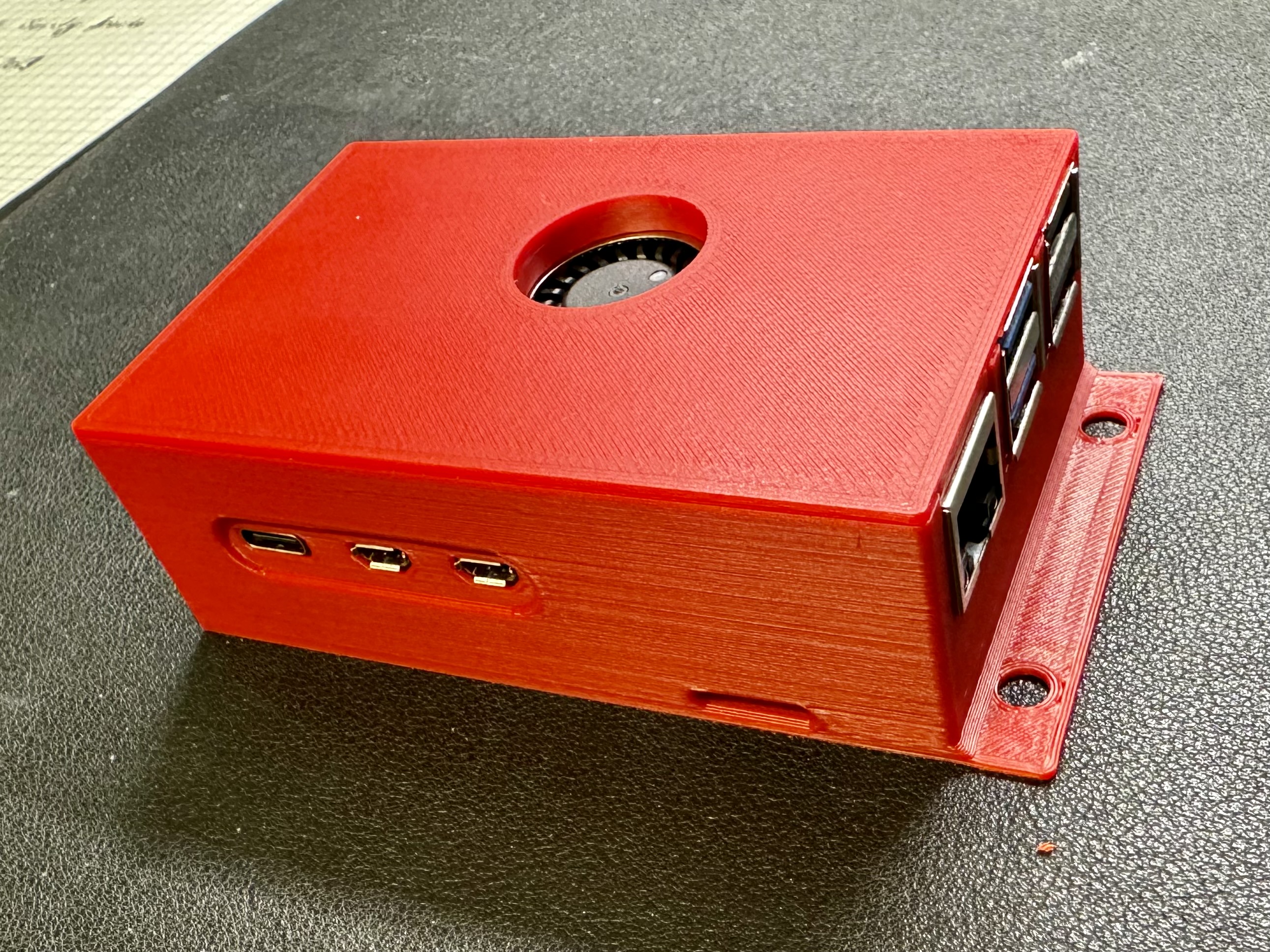 Pi5 Case with HatDrive! and active Cooler by TravisWilder | Download ...