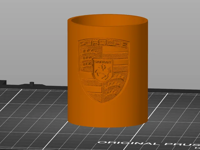 Porsche Logo Candle Holder