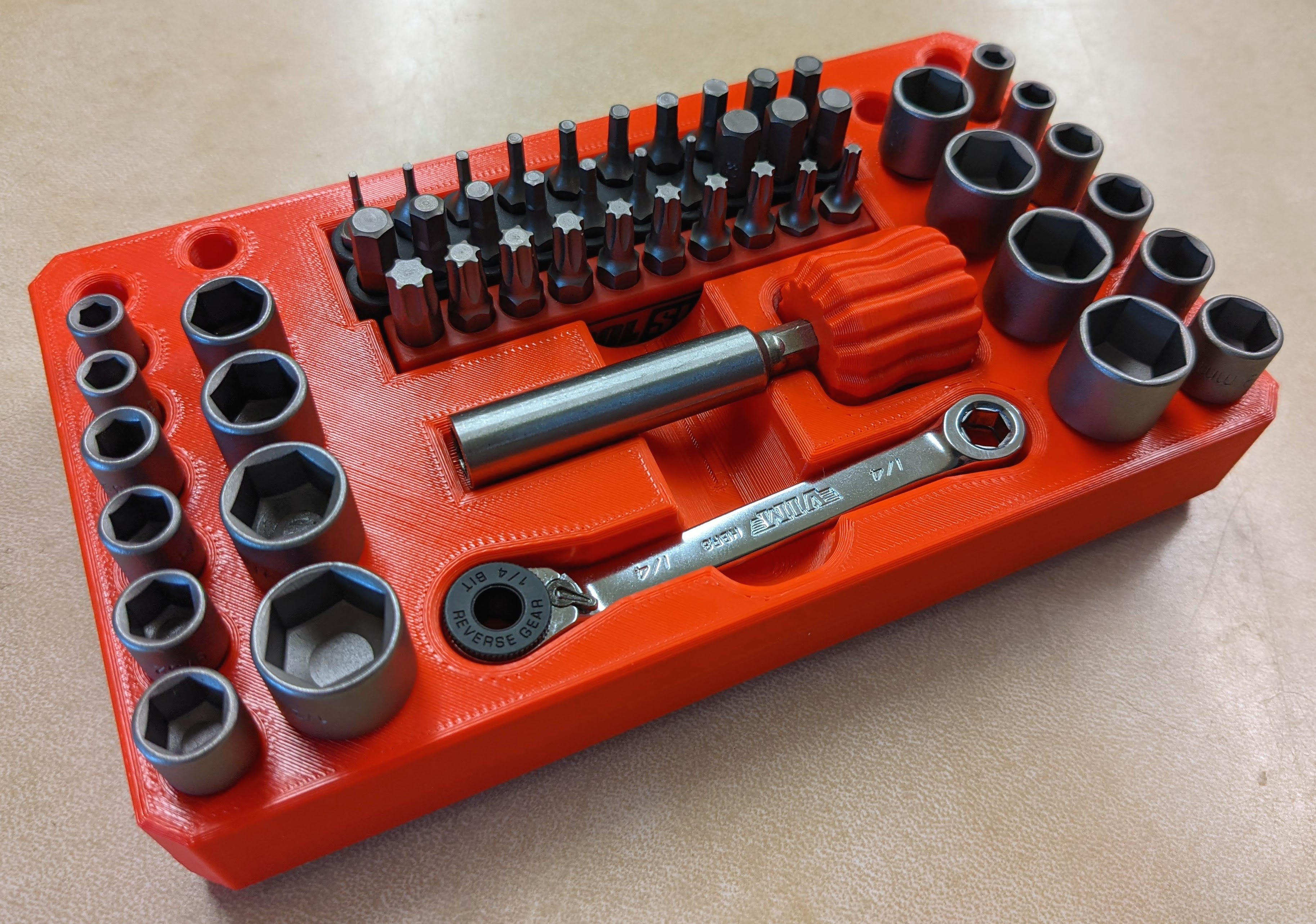 Mini Ratchet Tool Set by Eclsnowman Download free STL model