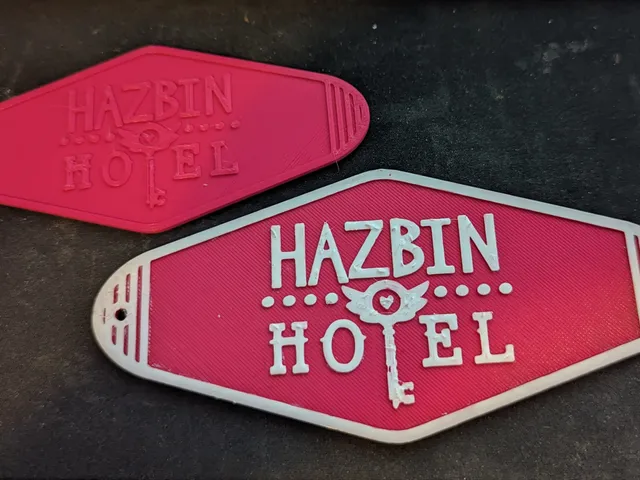 Hazbin Hotel Keychain