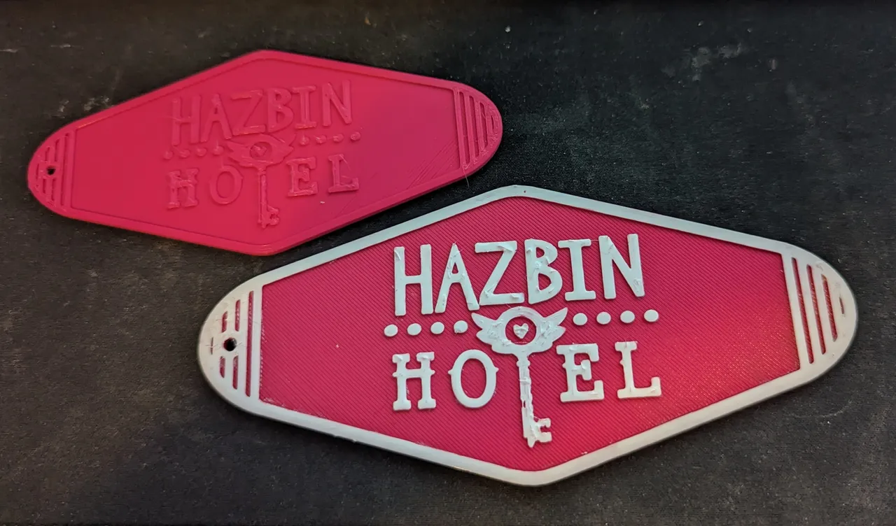 Hazbin Hotel Keychain by Automobizz | Download free STL model |  Printables.com