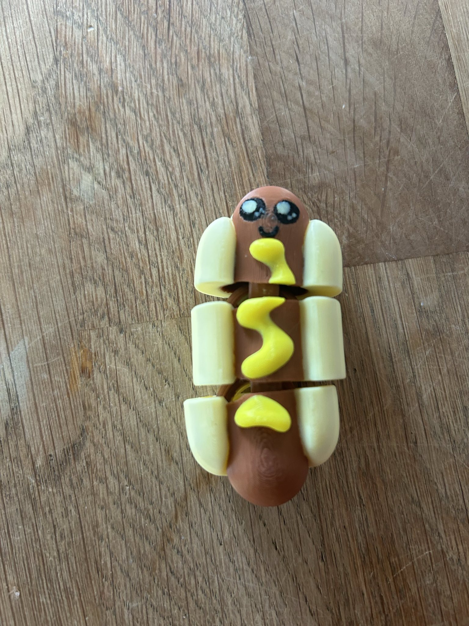 Kawaii flexi hotdog