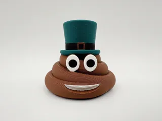 Saint Patricks Day Poop Emoji