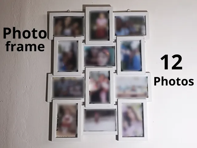 Photo frame - 12 photos