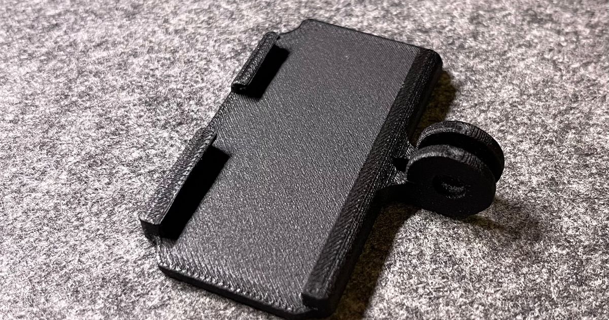 Petzl Headlamp DUO S mount for GoPro by mklopfer Download free STL