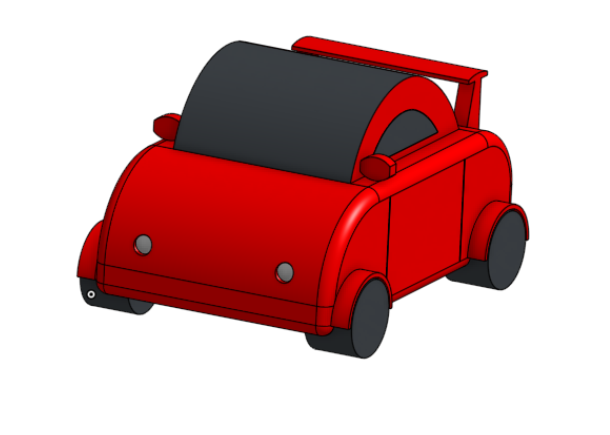 Toy Race Car for Bath Tub
