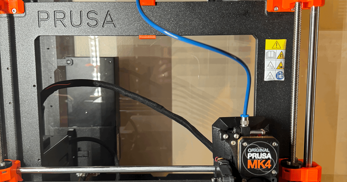MK4 Filament Guide for connecting PFTE tube to extruder by Merlin ...