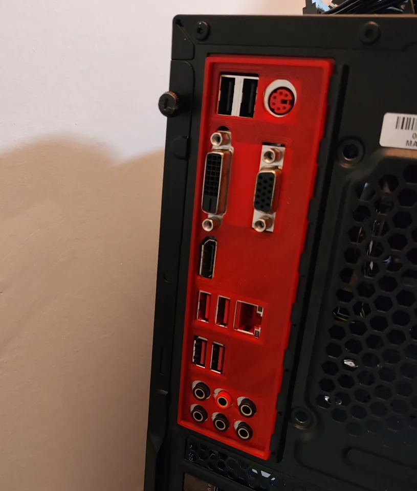 MSI Z270 Gaming Plus IO Shield by MJJoaquin | Download free STL model ...