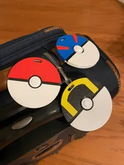 Pokeball Luggage Tag