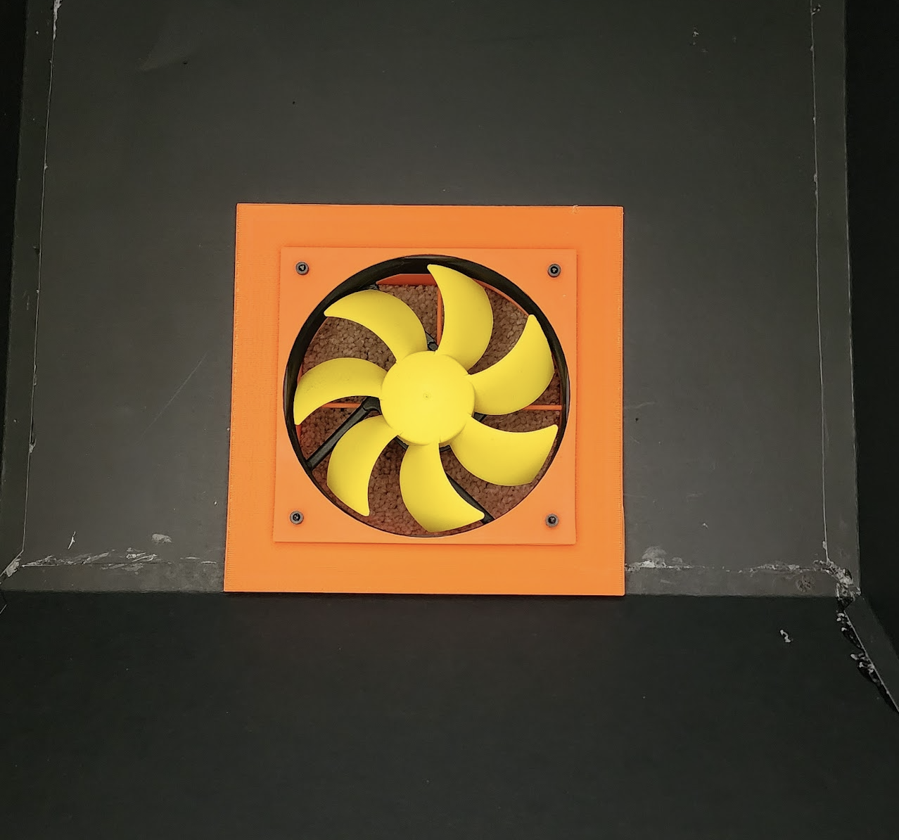 Exhaust filter with fan enclosure for 3D printers by Unicorn3D