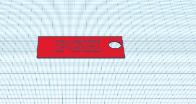 PGH Keychain by Sven Alan | Download free STL model | Printables.com