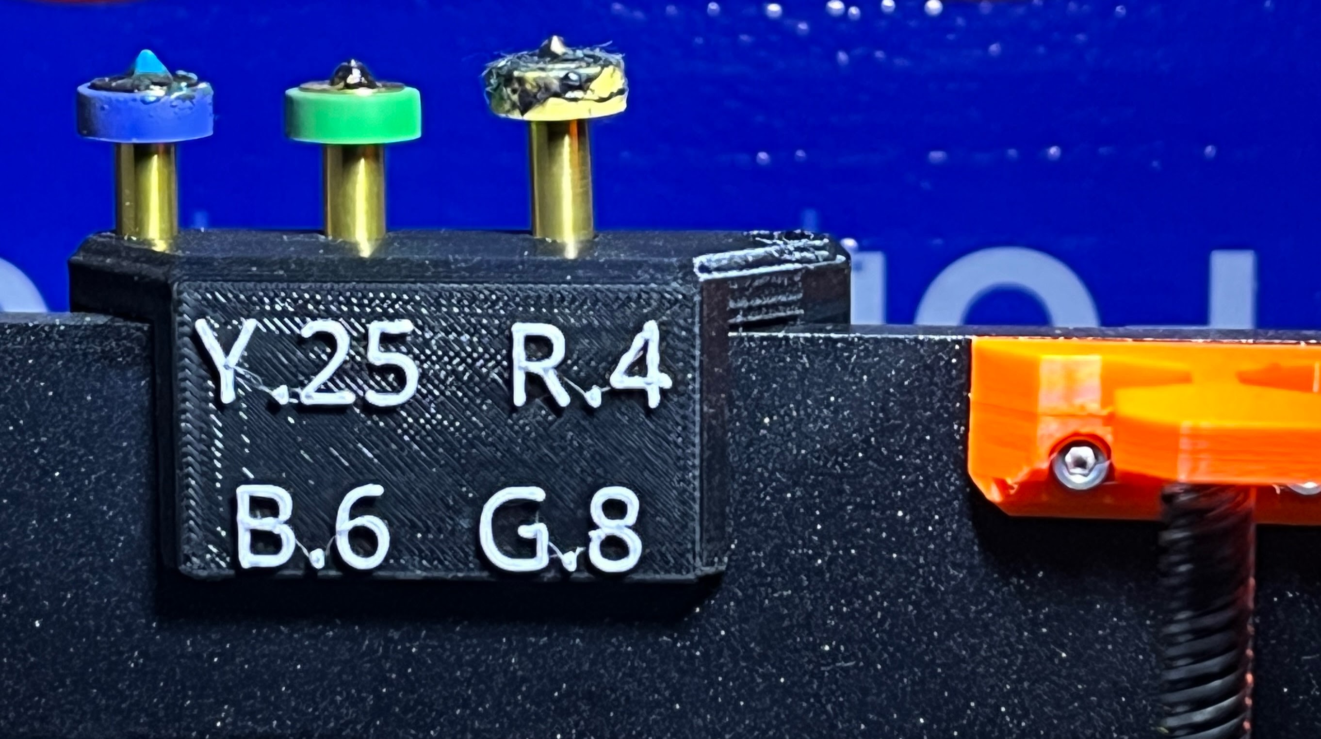 Prusa MK3 Revo Two-Tone Nozzle Holder with Sizes 3D model thumbnail