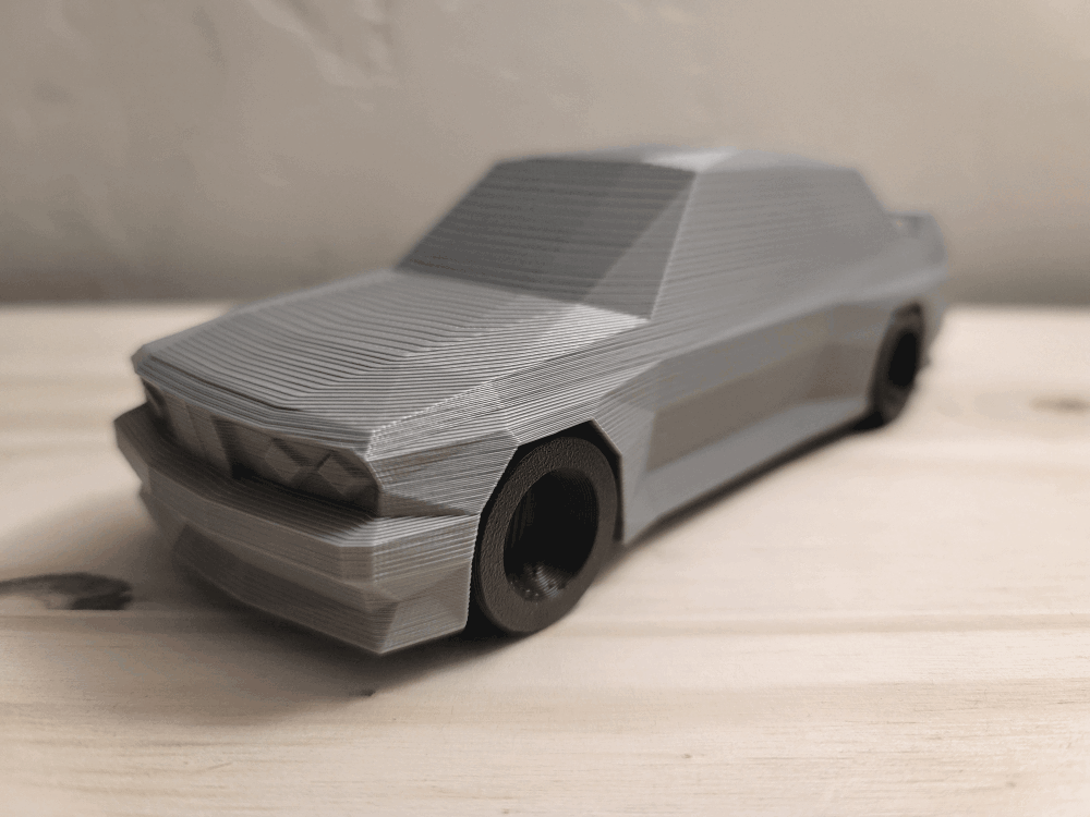 Low Poly BMW E30 M3 by Turtleman | Printables Store