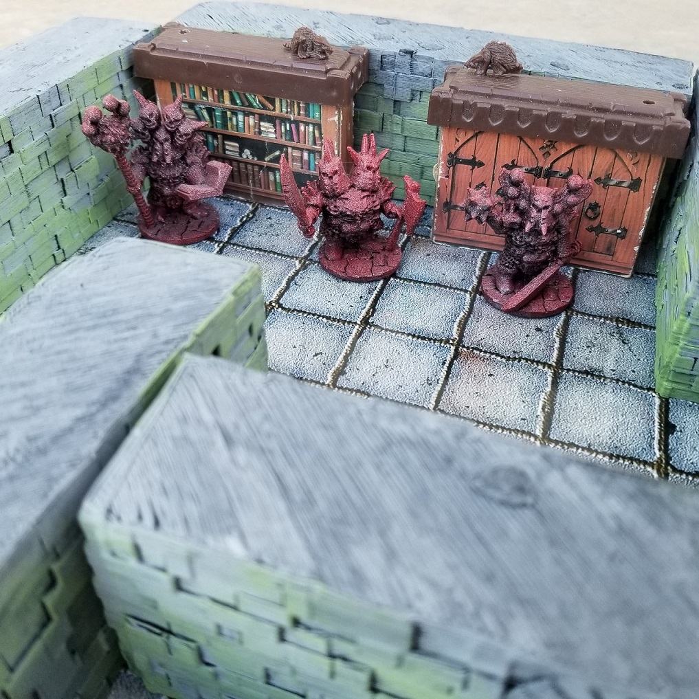 Easy-Print Modular Dungeons by Ellie_Valkyrie | Download free STL model ...